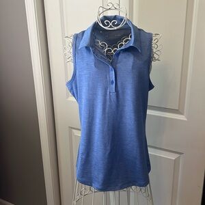 Under Armor Zinger 2.0 Sleeveless Heather Golf Polo